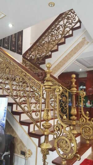 Cầu thang nhôm đúc - CT044