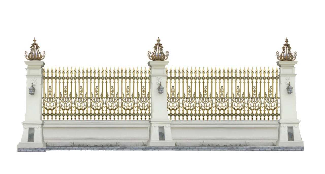 Hàng rào nhôm đúc mẫu HR -001