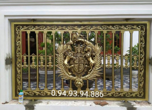 Cổng nhôm đúc mẫu C-016